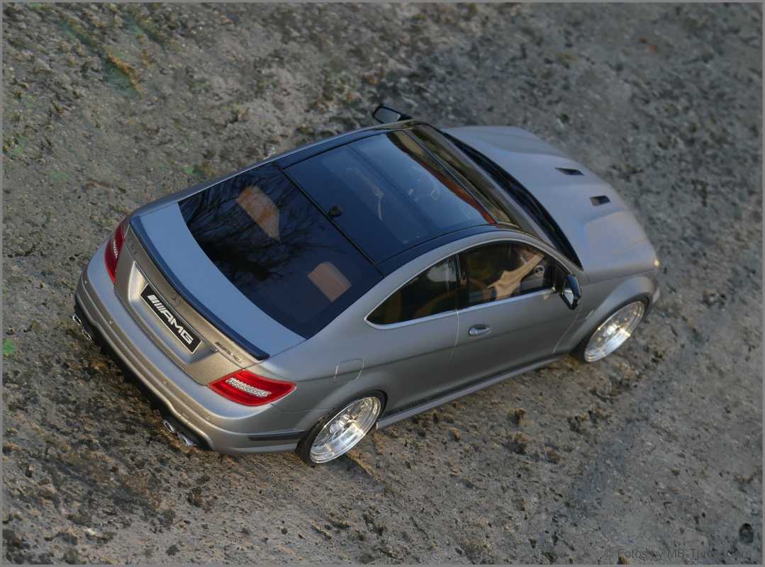 1:18 Mercedes C63 AMG V8 Edition 507 Bj. 2013 Grey = OVP + RAR !!